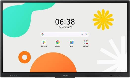 Samsung 86 Inch Interactive E-Board Android with Built-in Camera LH86WAFPLGCXUE
