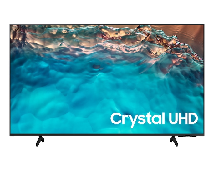SAMSUNG HBU8000 Crystal Hotel TV, 65" LED Display, 4K UHD Resolution, Quantum Processor Lite Picture Engine, Crystal Processor 4K, Dynamic Crystal Color, Black | HG65BU800AUXUE
