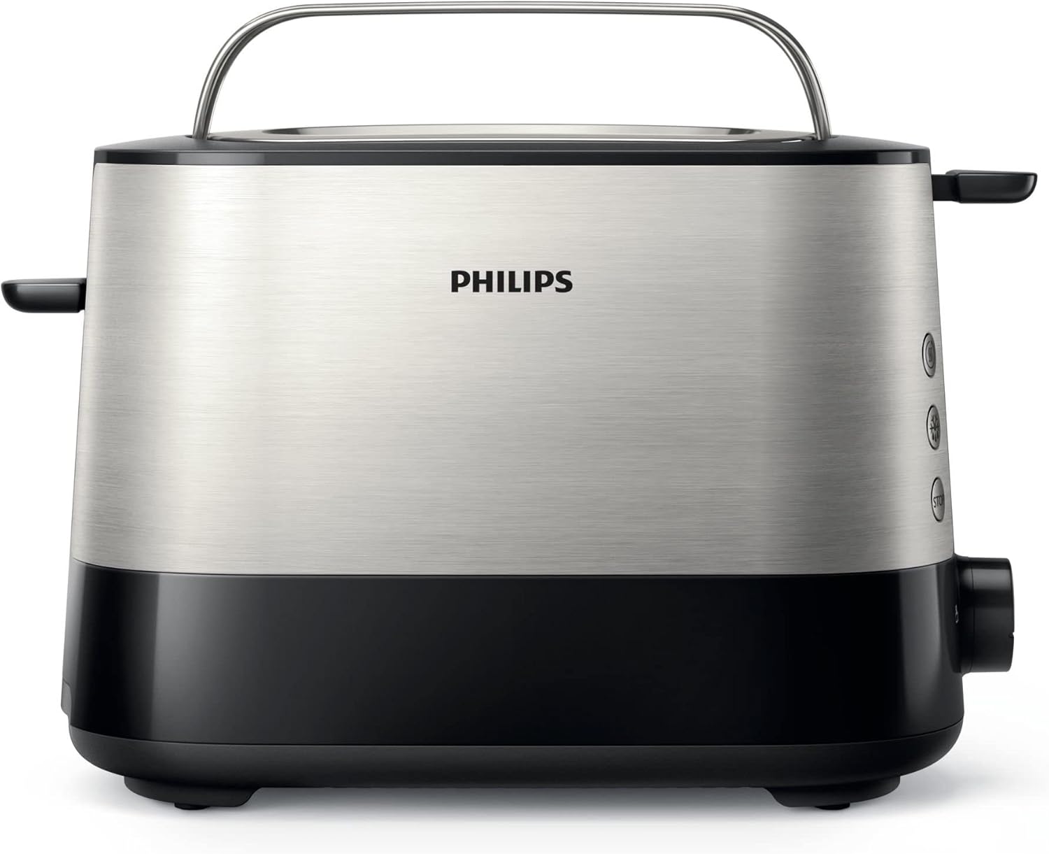 PHILIPS Viva Collection Toaster, Black, HD2637/91