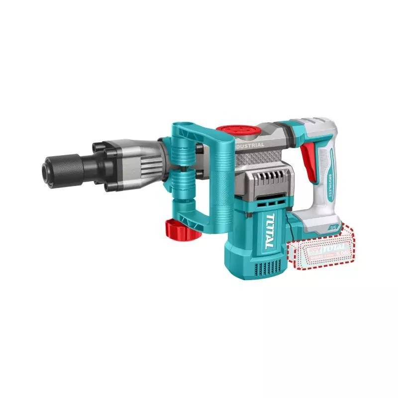 Total Cordless Demolition Breaker 35mm 20V with Brushless Motor, Battery & Charger TDBLI203582