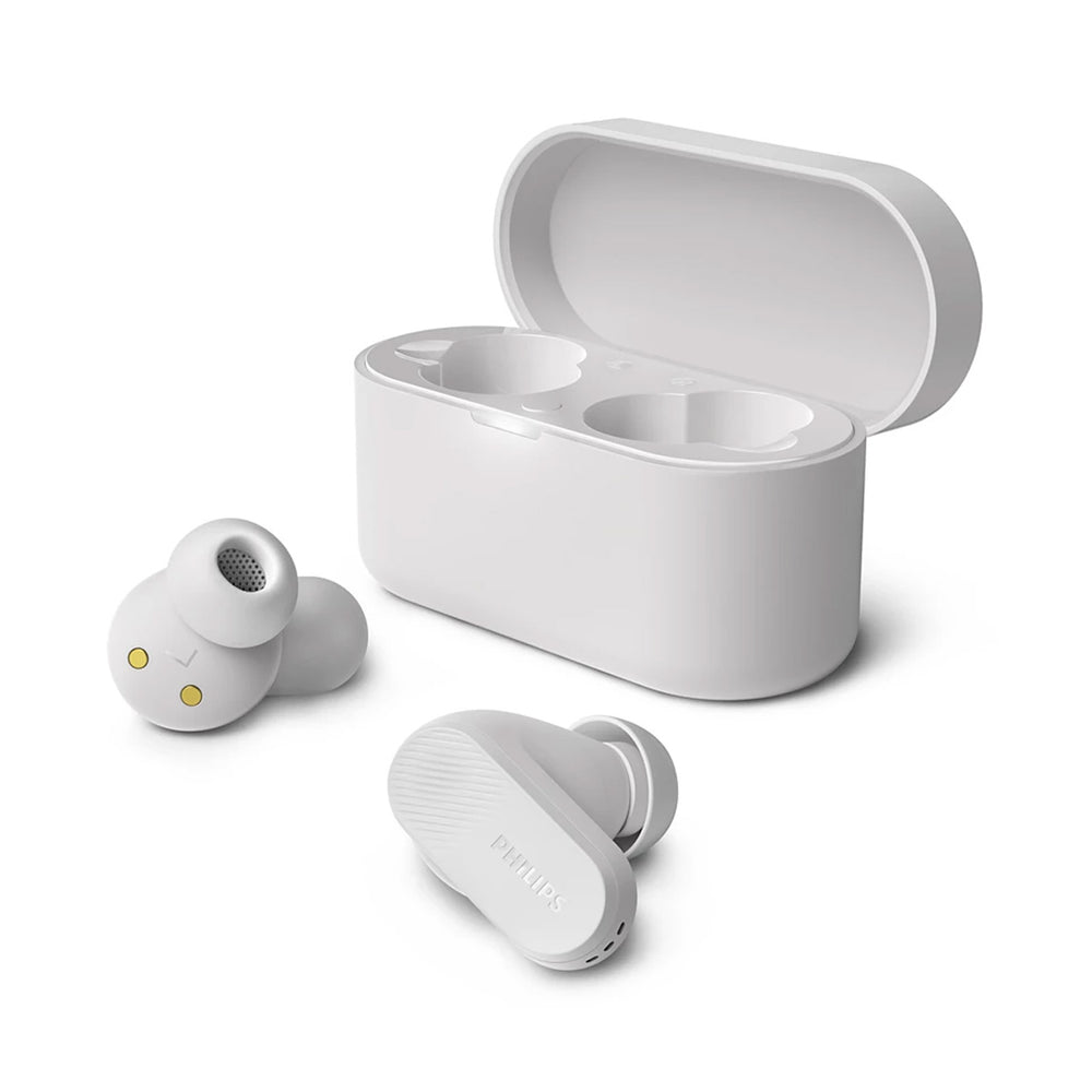 Philips  True Wireless In-Ear Earbuds with Adaptive Noise Canceling Pro, Dynamic Bass, Bluetooth 5.3,  Multipoint Connectivity, 24H Total Playtime, Fast Charging, Awareness Mode, IPX4 Water Resistance & AI Clear Call Dual Mic System TAT3509WT/97