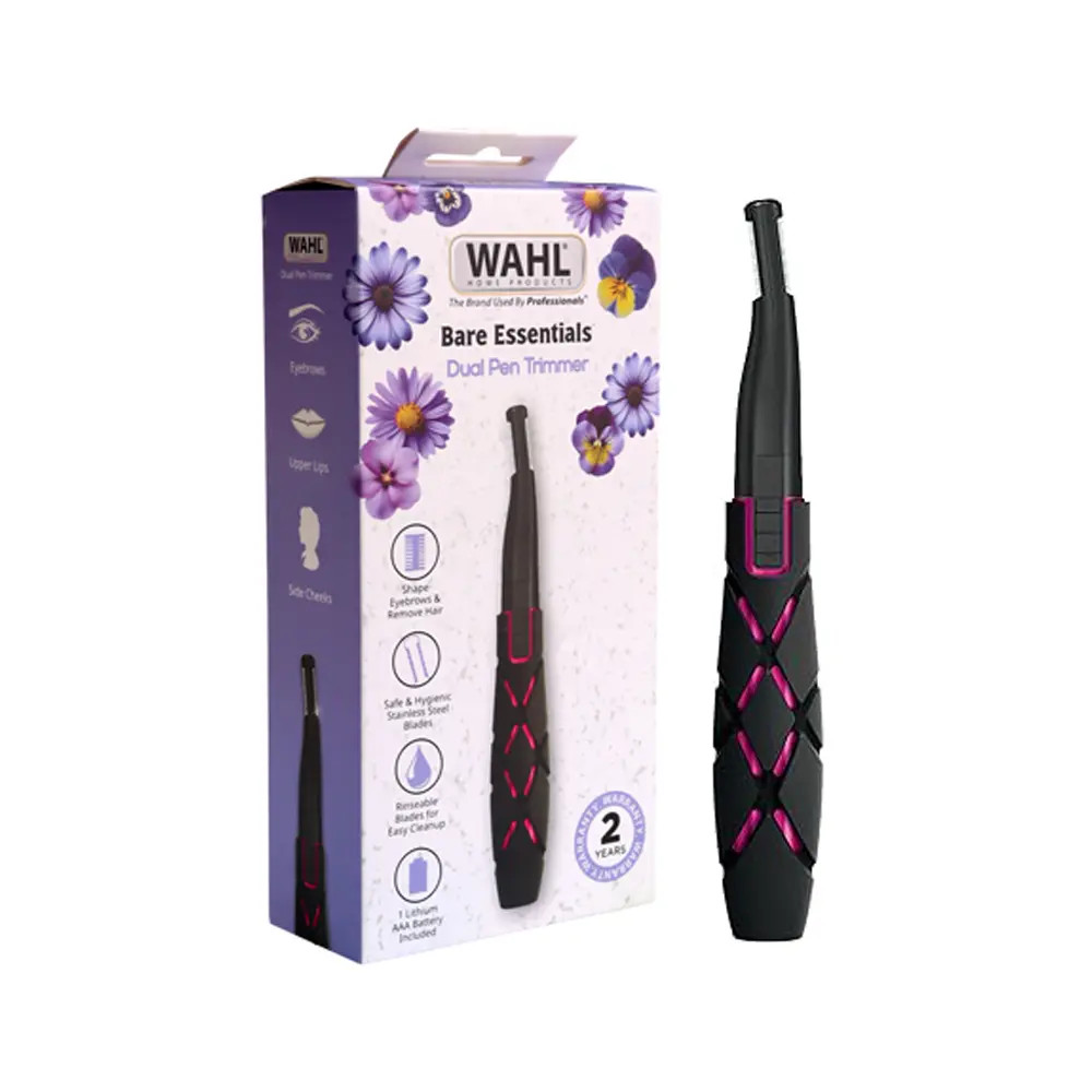 Wahl Dual Pen Trimmer For Women, Painless Hair Removal, Battery Powered, 3028113