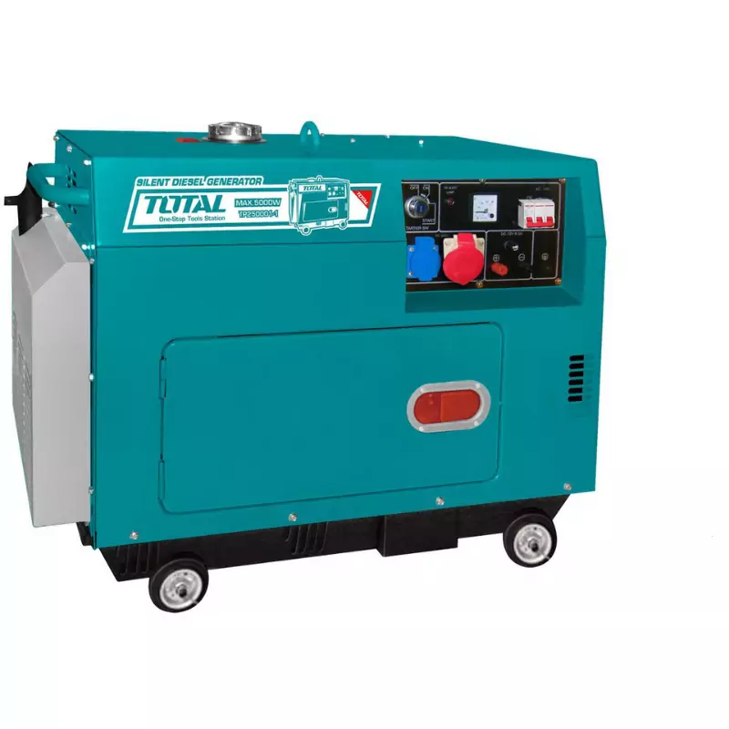 Total Diesel Generator 5kW Three Phase Electric Start TP250003