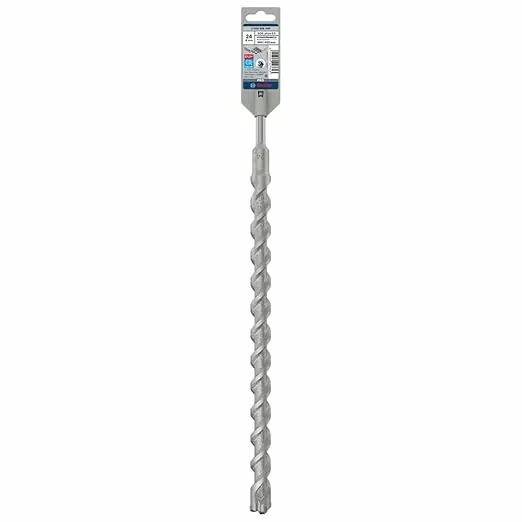 Bosch 5X SDS Plus Masonry Drill Bit 24 mm 450 mm Pack of 1, Grey, 2608836648 (Pack of 3PCS)