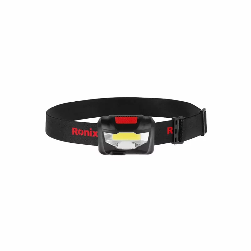 Ronix Headlamp 3W 120LM Rechargeable & Motion Sensor RH-4286