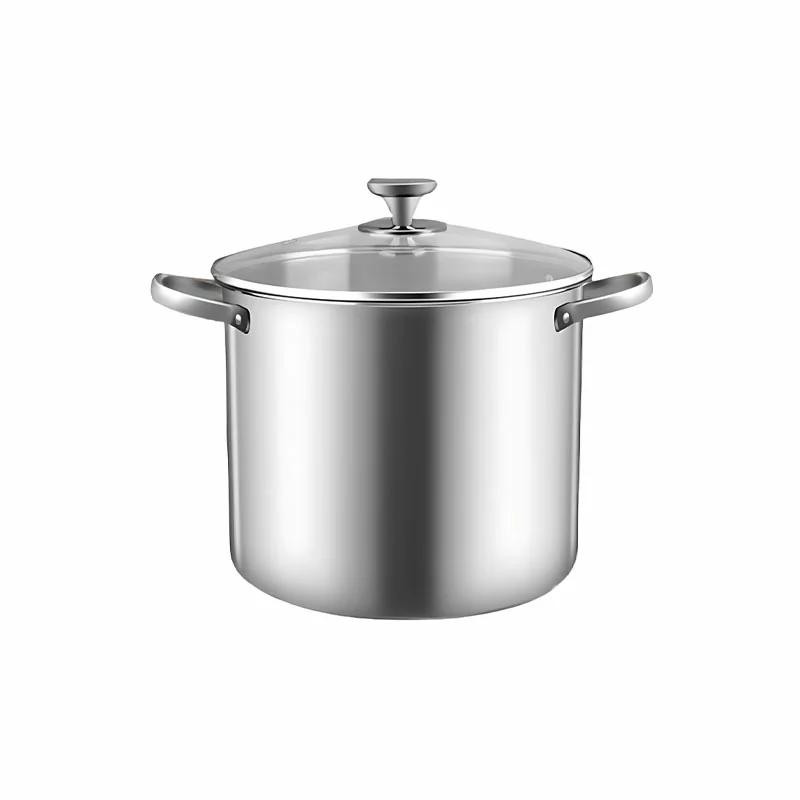 Decakila Stock Pot 14.8L 0.5mm Thickness Stainless Steel Kmep047m