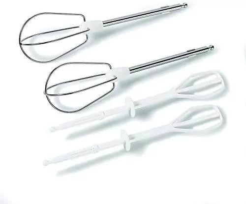 Moulinex Easymax Hand Mixer 200W 5 Speeds 2 Attachments White HM250127
