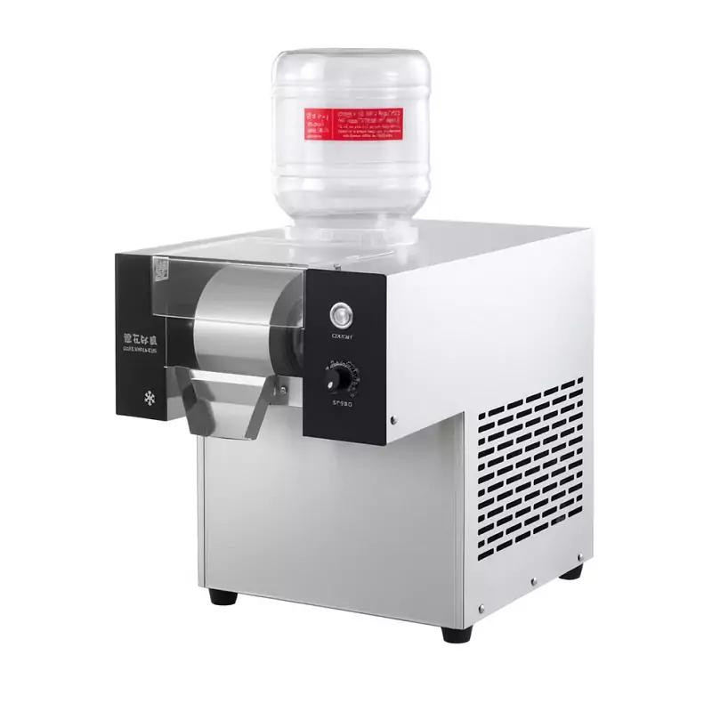 Commercial Electric Snowflake Ice Machine 80kg/day High-Efficiency Aspera Compressor Industrial Ice Maker, Professional Countertop Snowflake Ice Machine WG-FC80F