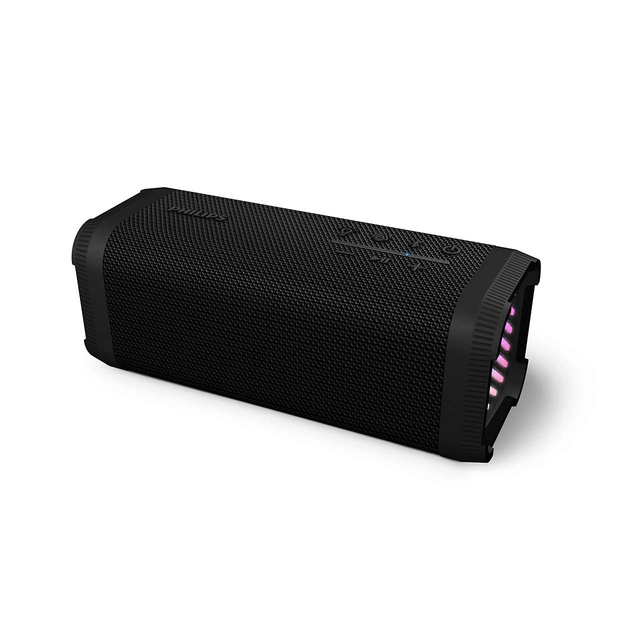 Philips  Portable Bluetooth 5.4 Party Speaker 70W (35W RMS), Bass+, 24H Playtime, IP67 Waterproof, 5200mAh Replaceable Battery, RGB Light Show, TWS & Auracast, USB-C & Power Bank TAS5000EB/00