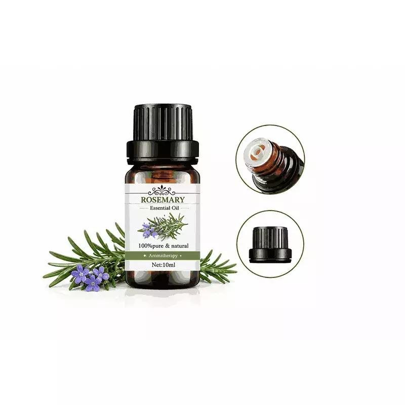 Rosemary Essential Oil, Natural Essential Oil Aromatherapy 100% Pure Therapeutic Grade Water Soluble Oil Aroma