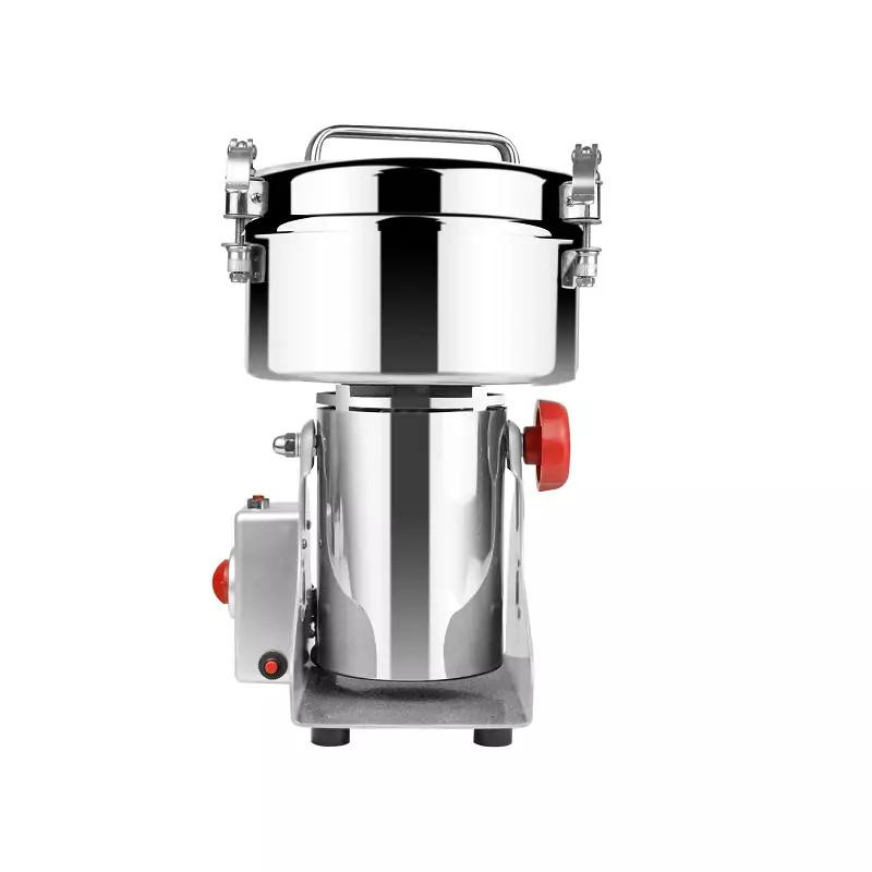 Commercial Electric Heavy-Duty Spice Grinder 1kg, 3kW Industrial Stainless Steel Grain and Spice Mill, High-Speed Electric Pulverizer WG-1000Y