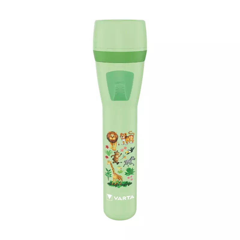 Varta Torch Kids Flashlight With 2 X Aaa Battery Indestructible 4008496077823