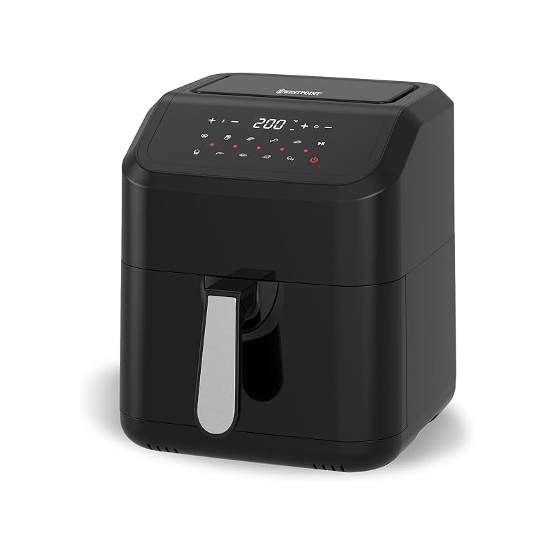Westpoint Air Fryer 5.0L 1400-1600W, Digital Display, Adjustable Temperature, Healthy Low Oil Fryer WAFY-501623.DN