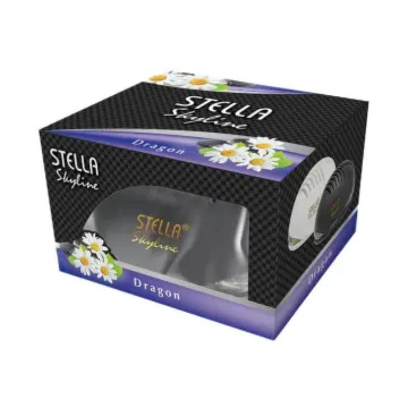 Stella Skyline Liquid Car Air Freshener Dragon 70ml (Pack of 24Pcs)