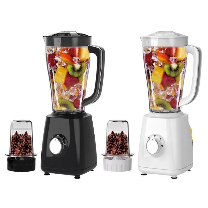 Hoffmans Blender 2 in 1 1.8L 800W, Unbreakable Plastic Jar, HM2061