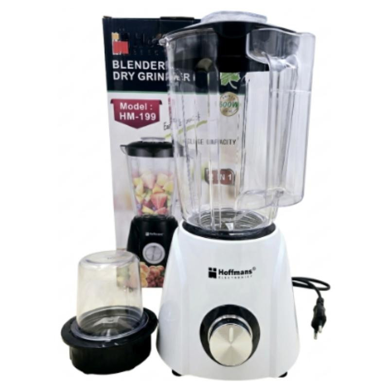 Hoffmans Blender 2 in 1 1.5L 600W HM199