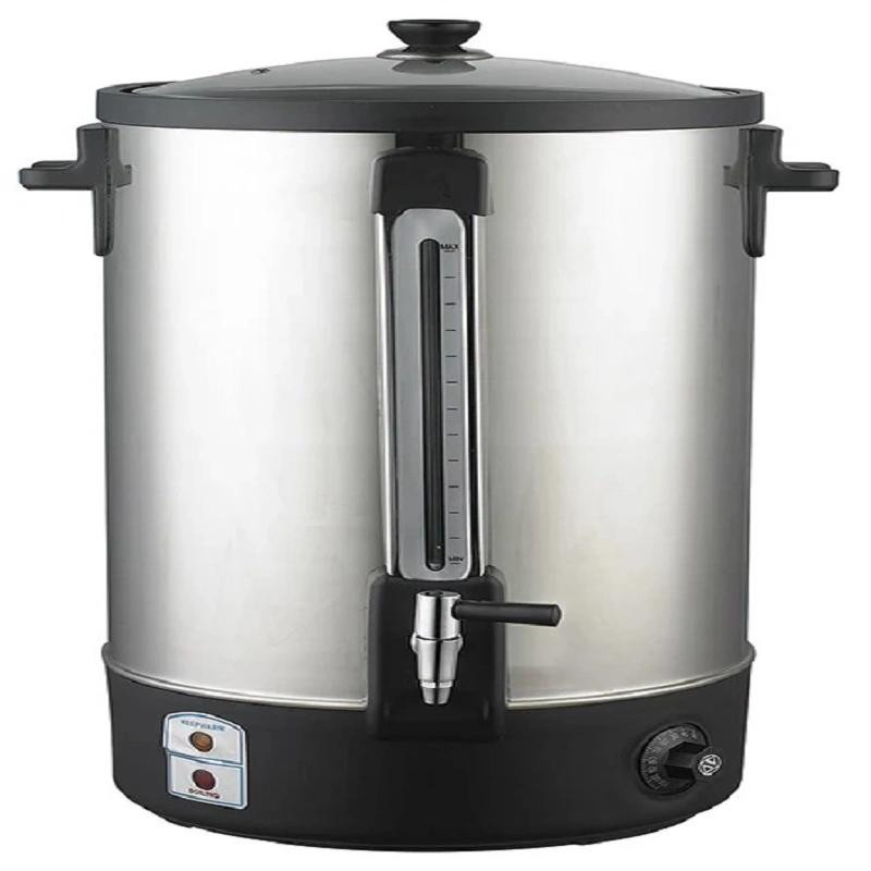 Commercial Electric Double-Layer Water Boiler 35L, 2KW, SS304 Inner Layer, 30°C to 110°C WB-35
