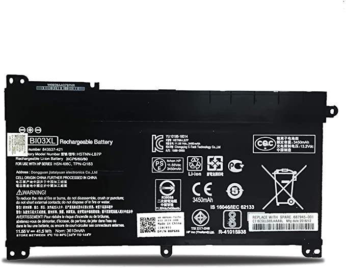 Batterie 42Wh Compatible HP Elitebook Folio 1040 G1 G2 - Modèle BL06XL | FlyZythrol