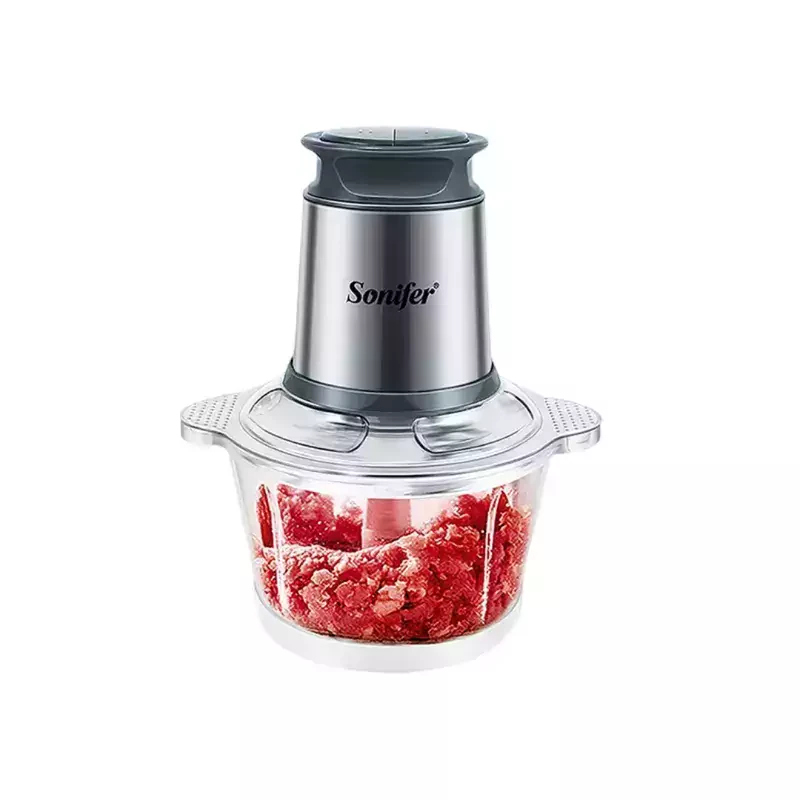 Sonifer 2 Speeds Electric Meat Chopper Grinder with 1.8 Liter Glass Jar SF-8057