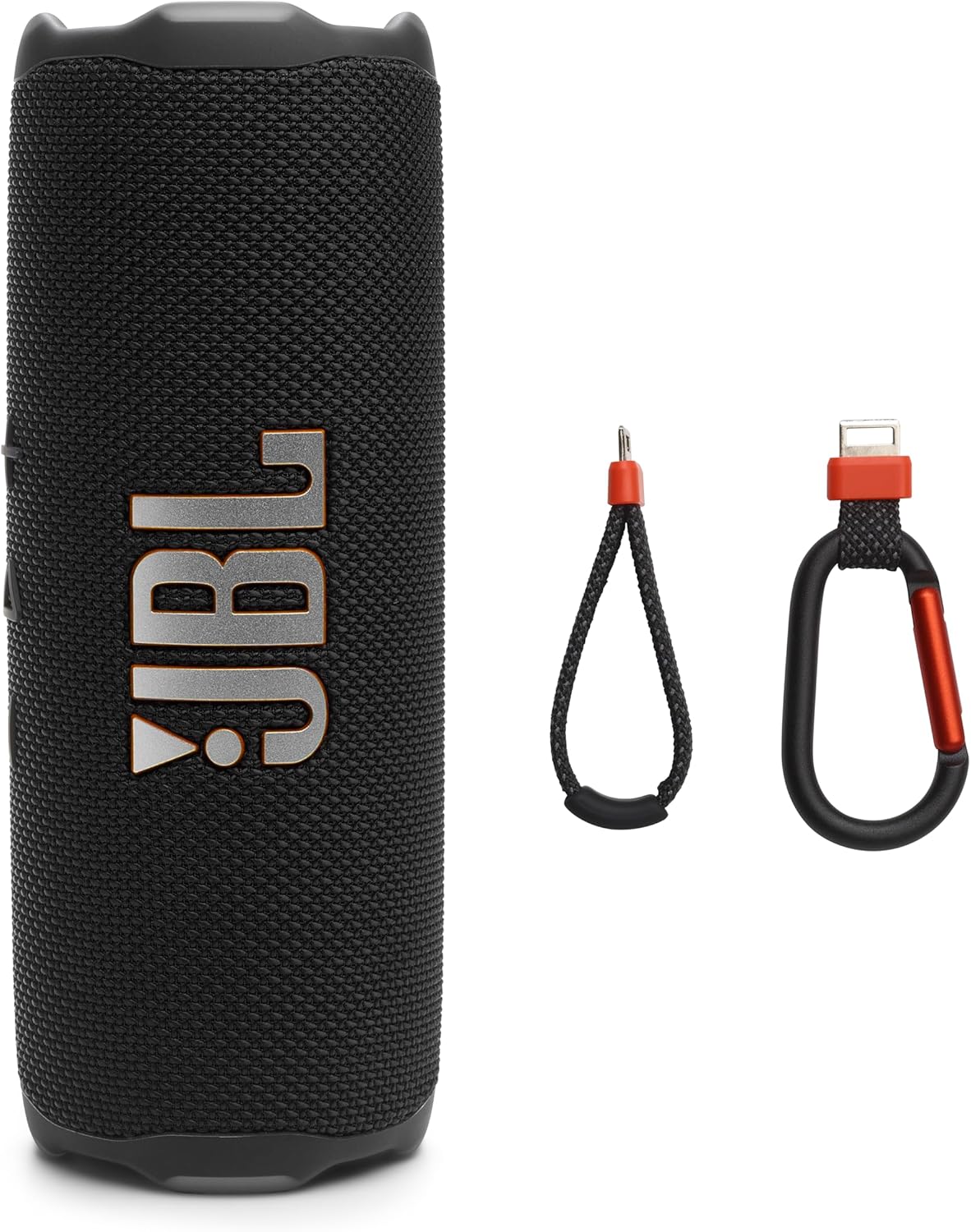 JBL Flip 7 - Portable Waterproof and Drop-Proof Speaker, Bold JBL Pro Sound with AI Boost, 16Hrs of Playtime, and PushLock System with Interchangeable Accessories (Black)