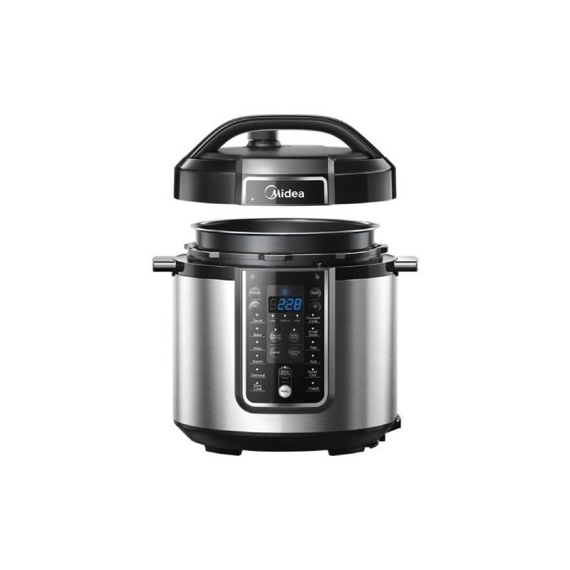Midea Pressure Cooker 5.7L 1000W, Multiple Cooking Functions, Safety Lock MY-CS6037WPB